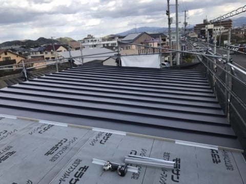 U様邸の屋根工事完了しました！！！