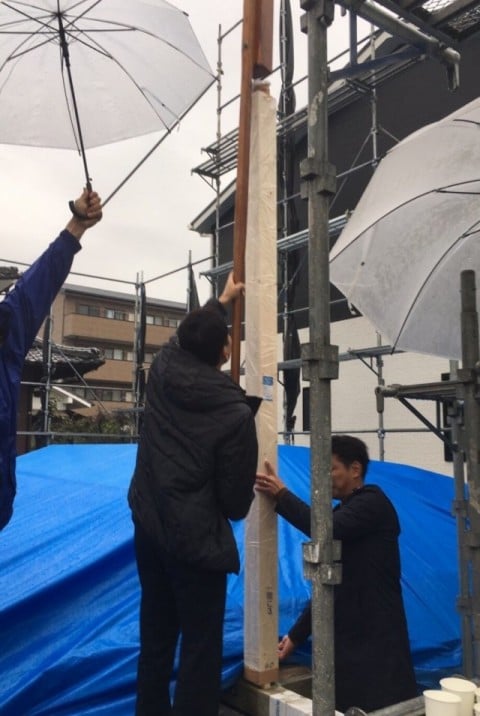 K様邸☆棟上げ