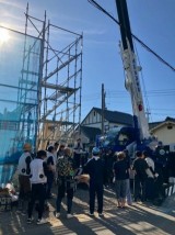 夏の上棟☀